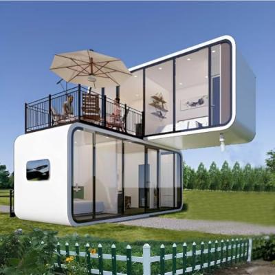 China 6m Apple Capsule House Cabin Container Galvanized Steel Structure for sale