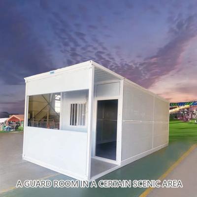 China Flatpack Collapsible Foldable Modular Homes Container Thermal Insulation for sale