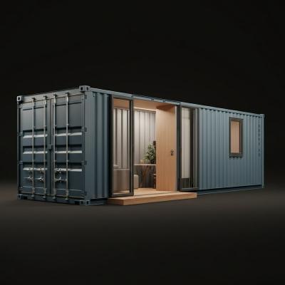 China 20ft Chinese Converted Storage Containers Flat Pack Homes for sale