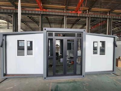 China Quadro de aço galvanizado 40ft Container expansível Casa com encanamento pronto e T65mm EPS Color Plate Wallboard de aço à venda