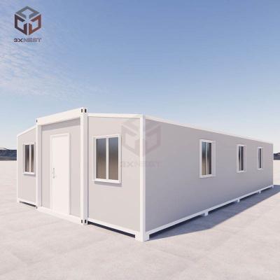 China 40 Feet Prefabricated Expandable Granny Flats Modular Expandable Homes for sale