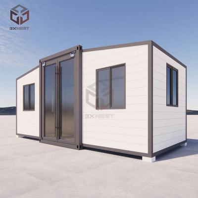 China Prefabricated Instant Expandable Container Homes Customized for sale