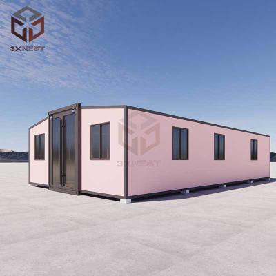 China Assembled 40ft Expandable Container Home House With Two Bedroom for sale