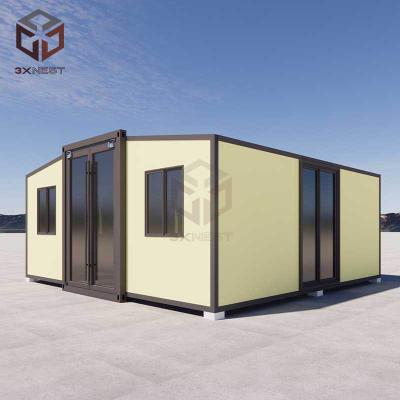 China Shipping Foldable 20ft Container Readymade Collapsible Mobile Home for sale