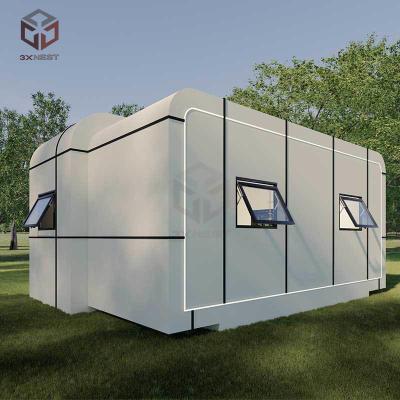 China Detachable mobile Capsule House Apple Pod Garden for sale