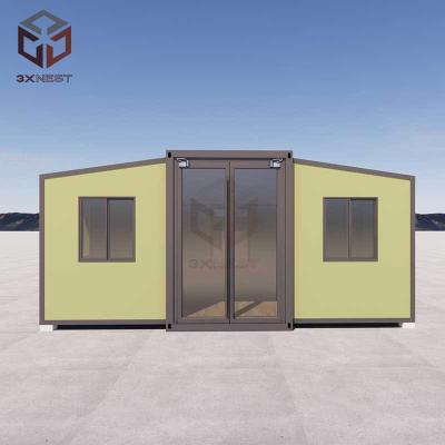 China Polyurethane Foam Insulated Expandable Container House Granny Flats 30FT for sale