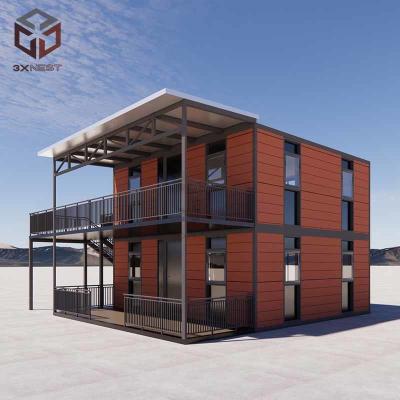 China Customized Lightweight Flat Pack Folding House Mobile Home EPS Insulation for sale