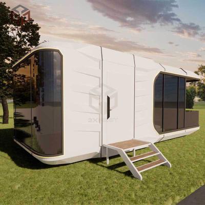 China Smart Space Capsule House Prefabricated Office Pod Anti theft for sale