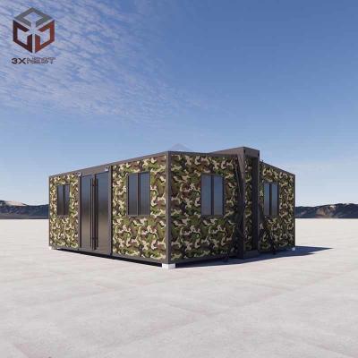 China Small Instant Prefab Folding House Collapsible Container Homes for sale