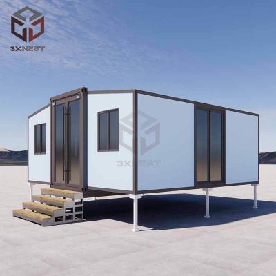 China ODM EPS Panel Foldable 20ft Container House With 2 Bedroom for sale