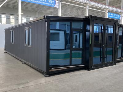 China Double Wing Container House with Balcony and Steel Structure The Ultimate Construction Site Accommodation Solution for sale