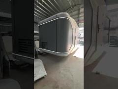 Custom Modular Space Prefab Office Pod Homes Polyurethane Insulated