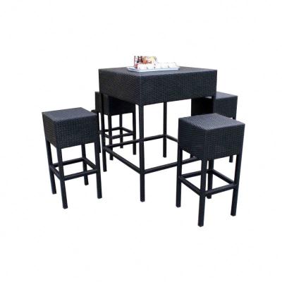 China 2022 new style modern patio bali rattan bar outdoor furniture for sale awrf5075a bar outdoor furniture for sale