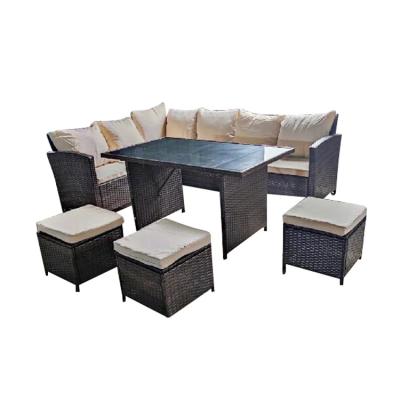 China Popular outdoor garden furniture rattan cube set awrf6050 garden furniture rattan cube set for sale