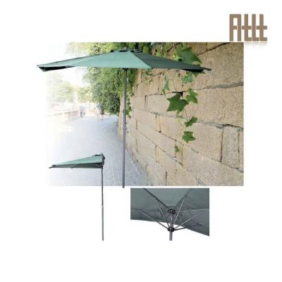 China Best quality used patio awou5043 sun garden half parasol umbrella garden half parasol for sale