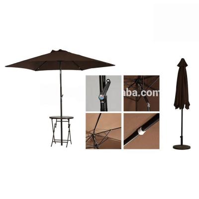 China 10ft aluminum outdoor beach patio pool umbrella parasol crank tilt sunshade cover umbrella sunshade cover umbrella for sale