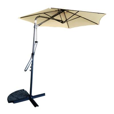 China Latest Design Banana Furniture Umbrella Shades Hanging Outdoor Market Patio Sun Umbrella for sale