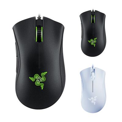 China Razer Deathadder Gaming Hyperesponse Desktop Essential 5 Wired Mouse Buttons 6400 Dpi Optical Mouse for sale