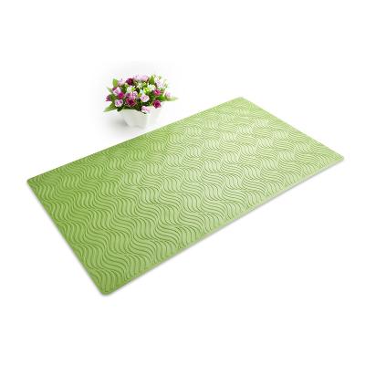 China Sustainable Non-Slip Bath Mat, Bathroom Shower Mat Soft Rubber Non-Slip Bath Mat With Strong Suction Cup for sale