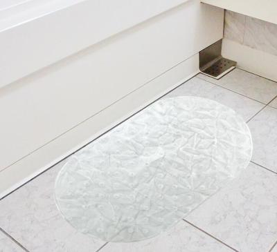 China Durable Safety Non Slip Safety Shower Tub Mat PVC Waterproof Bath Mat for sale