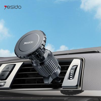 China YESIDO Magnetic Super Strong Magnetic Air Vent Using 6pcs Magnets Inside Car Cell Phone Holder for sale