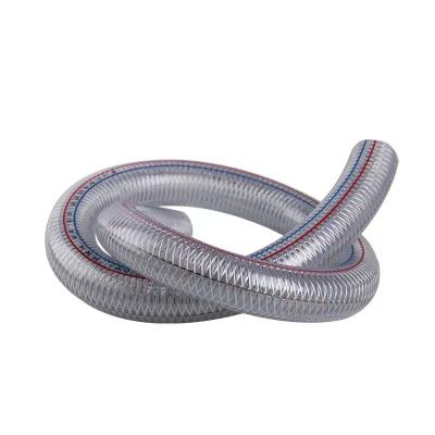 China Flexible PVC Fiber Compound Steel Hose Antistatic PVC Steel Pipe for sale