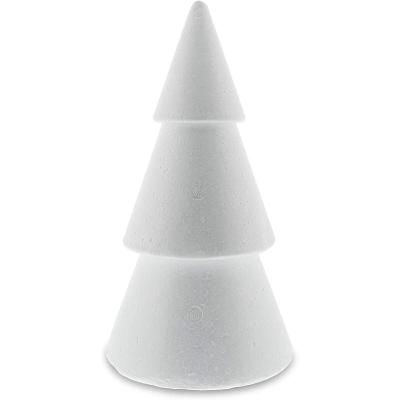 China Diy Hobby 3 Packs 10.2 Inch Decoration Craft Foam Cone Christmas Tree Cone Trees For DIY Crafts for sale