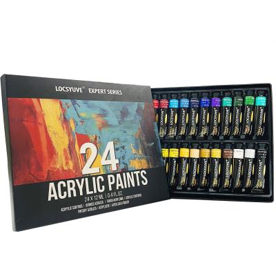 China Acrylic paint Chinese factory directly supply 24 color acrylic paint DIY graffiti paint set paints for sale