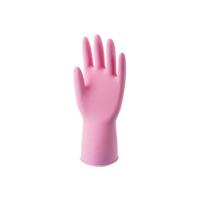 China Waterproof Dish Wash And Pli-Resistance Reusable Household Latex Glove Rubber Cost Price Wholesale for sale