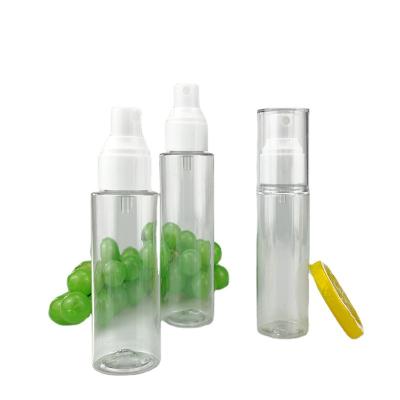 China Cosmetic Packaging 100ml 150ml 200ml Pet Mist Spray Bottle Premiere Spray Hair Mist Spray Bottle White - for sale