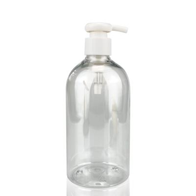 China Cosmetic Packaging Bottle 300ml Pet Lotion Plastic Pump Bottle for sale