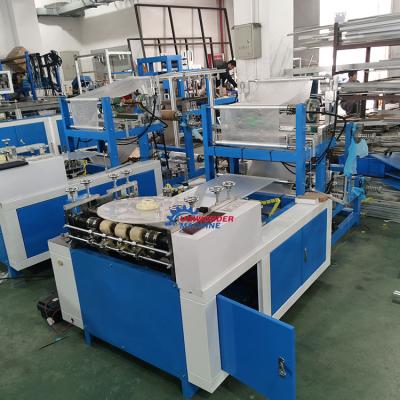 China Automatic Disposable Nonwoven And Pe Sleeve Cover Making Machine UNIWONDER for sale