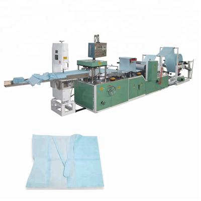 China Paper Industry Disposable Medical Waterproof Dental Bib Making Machine for sale