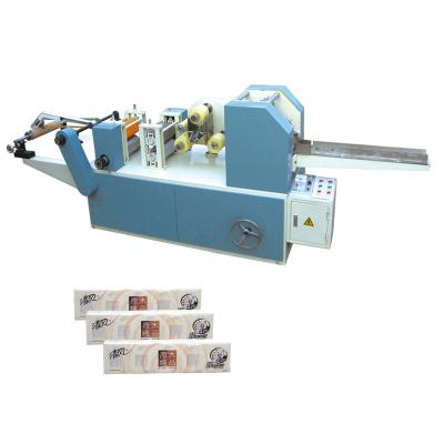 China Hot Selling Paper Industry Mini Facial Tissue Tissue Paper Napkin Folding Making Machine Price for sale