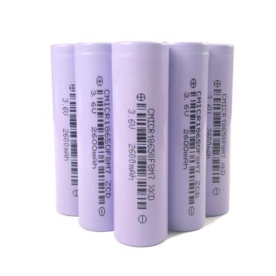 China Electric bicycles/scooters CHAM high quality 18650 2600mAh 3C 3.6V rechargeable battery for electric bicycles for sale