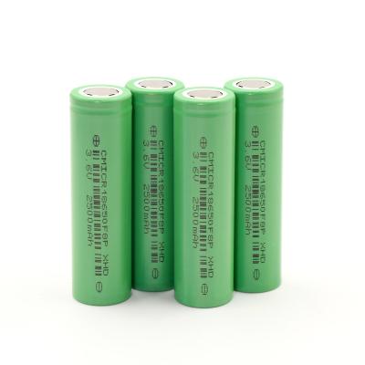 China HOT Sales CHAM BIS CE 18650 Battery 3.6V Lithium Ion Batteries 2500mAh For Home Appliances for sale