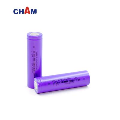 China Home Appliances CHAM Application High Capacity Lithium Li Ion Battery 2900mAh 3.6v 18650 Solar Battery for sale