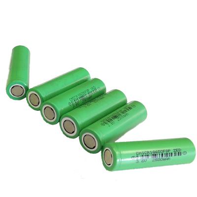 China Power Tools CHAM BRI CE Lithium Ion Batteries 2500mAh For Home Appliances 18650 Battery 3.6V for sale