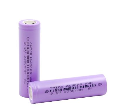 China BOATS CHAM High Rate Cylindrical 18650 Li Ion Cell 3.7v 3.6v lithium kc 18650 rechargeable battery 3350mah for sale