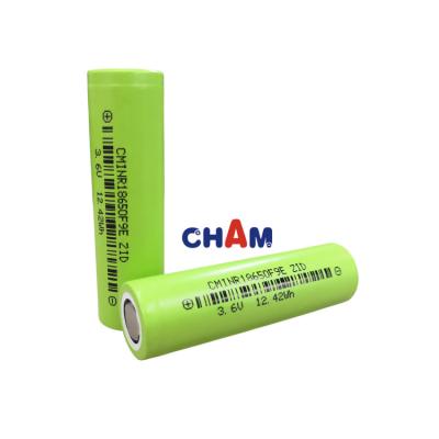 China Toys CHAM lithium battery cells Li-ion battery 3.6v 3.7v high capacity 3500mah 18650 rechargeable battery for sale