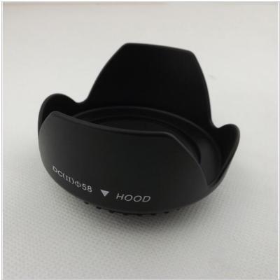 China LC4134 Universal 58mm Flower Petal Lens Hood forCanon forNikon forSigma forFuji 58mm Lens 58mm for sale