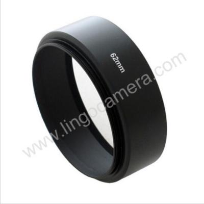 China LC4435 Universal Metal Standard Screw In Mount Lens Hood For 62mm Filter Thread for sale