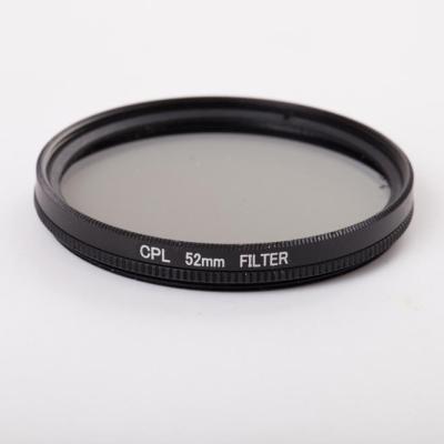 China Optical glass+metal frame 52mm FULL circular polarizing filter for Nikon D3100 D3200 D5100 SLR camera for sale