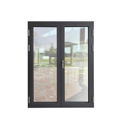 China Magnetic Screen Seeyesdoor Style Alumminum Frame French Swing Window, Double Glazed Casement Window For Home for sale