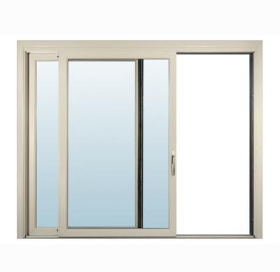 China Hot Selling Magnetic Screen Australia Standard Bi Aluminum Glazed Double Folding Sliding Glass Window for sale