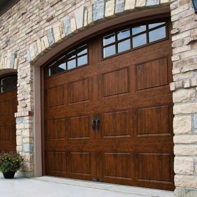 China Modern garage windproof aluminum glass soundproof aluminum door garage door clear glass door for sale