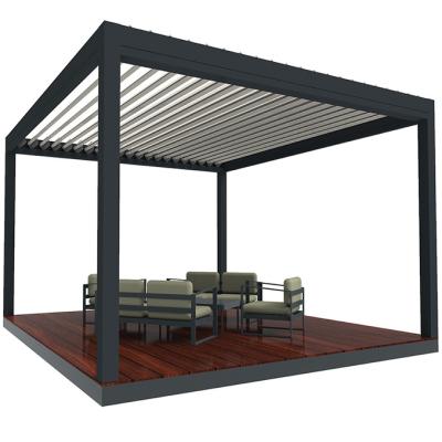 China Easily Assembled Pergola Gazebo Canopies Sunroom Motorized Canopy Tent Sunroom Rooftop Tent Sunroom for sale