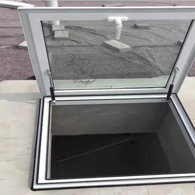 China Folding Windows Aluminum Alloy Frame Skylight Roof Awning Windows for sale