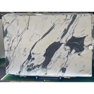 Κίνα Modern marble gray to floor indoor wall decor or bookmatched TV background wall προς πώληση