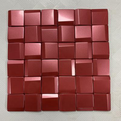 China Red modern bird parquet decor mosaic tile and kitchen backsplash mosaic tile à venda